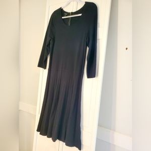 Talbots sweater pleated dress